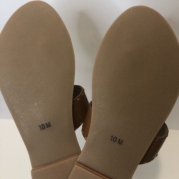 J. Jill brown and tan sandals size 10 - Picture 6 of 8